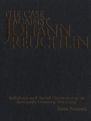 cover image of The Case Against Johann Reuchlin